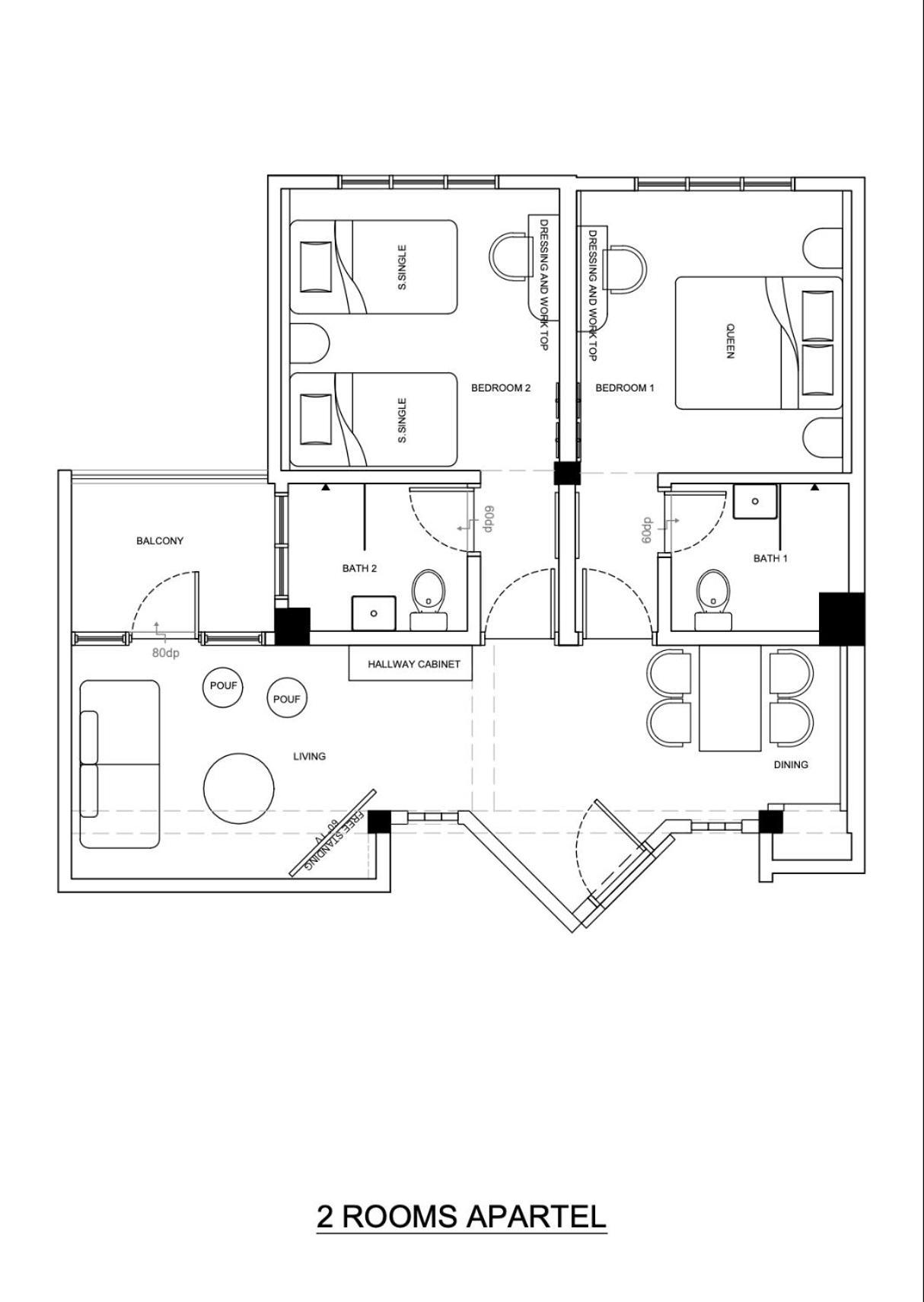 Parkland Apartments Brinchang Esterno foto